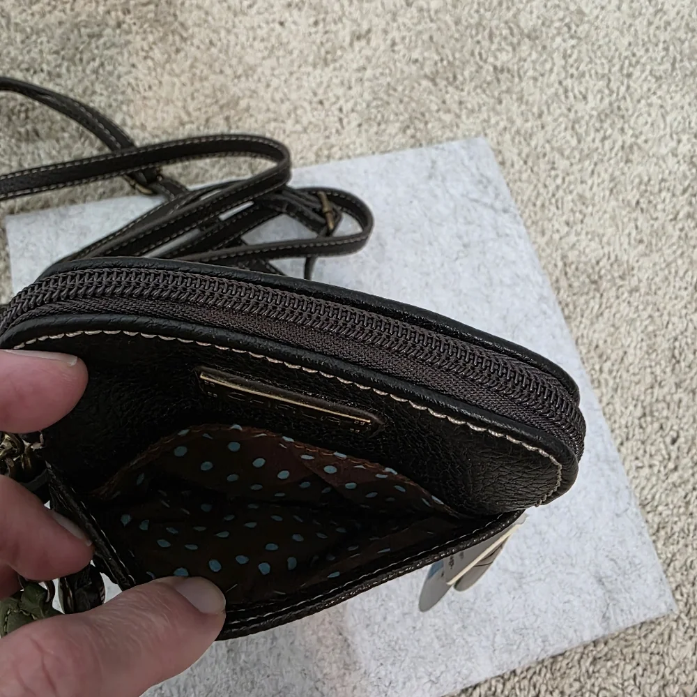 NWT CHALA Handbag Chocolate Brown - Picture 6 of 16